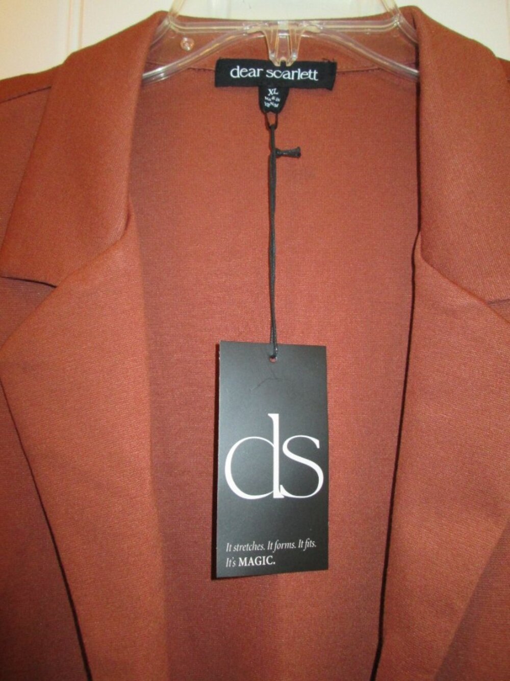 Dear Scarlett Long Blazer Duster XL NWT - Picture 5 of 7